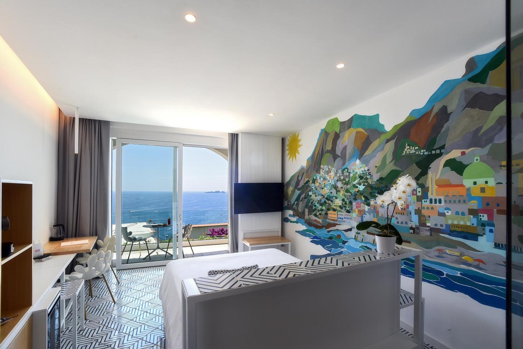 Hotel Montemare Positano Esterno foto