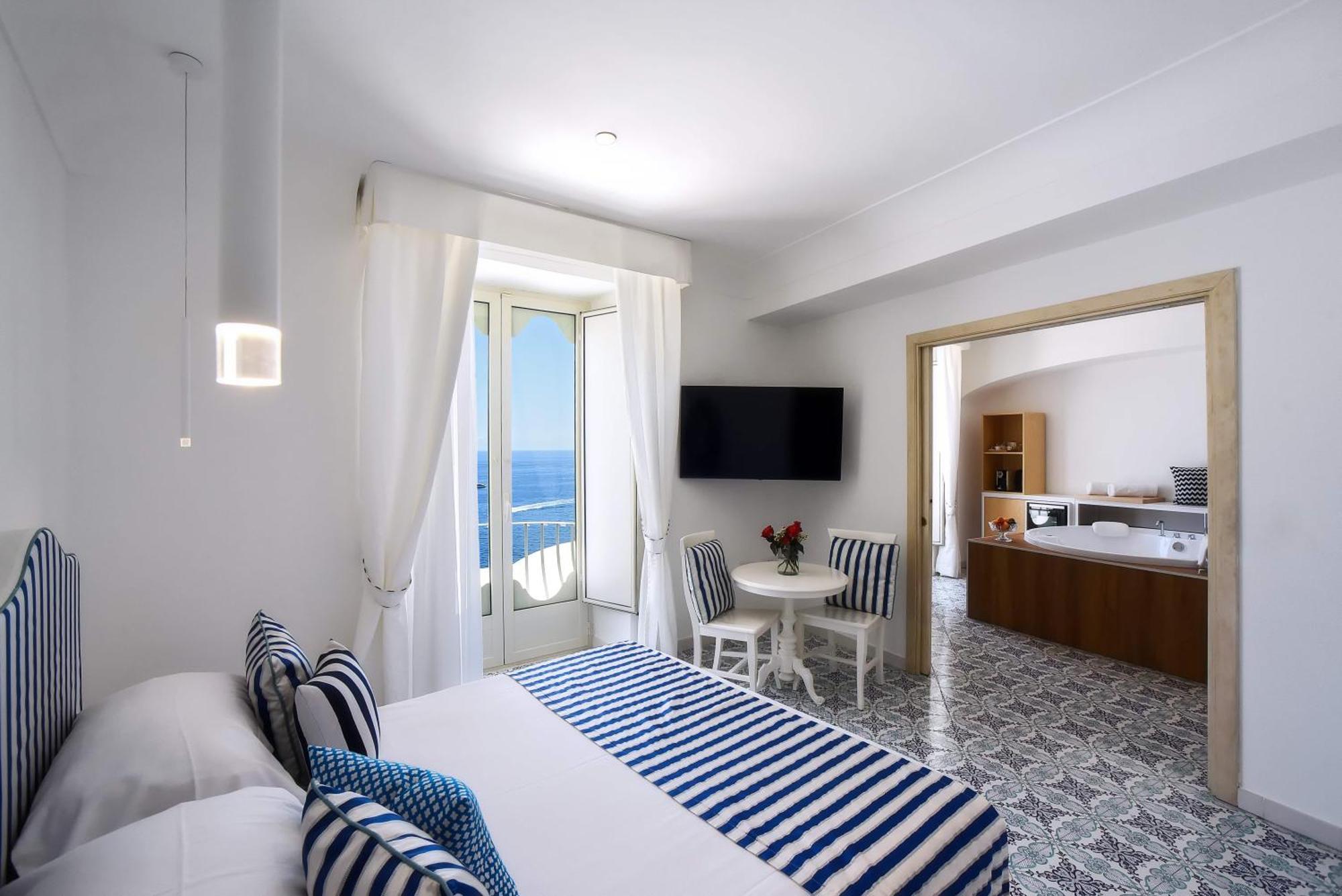 Hotel Montemare Positano Camera foto